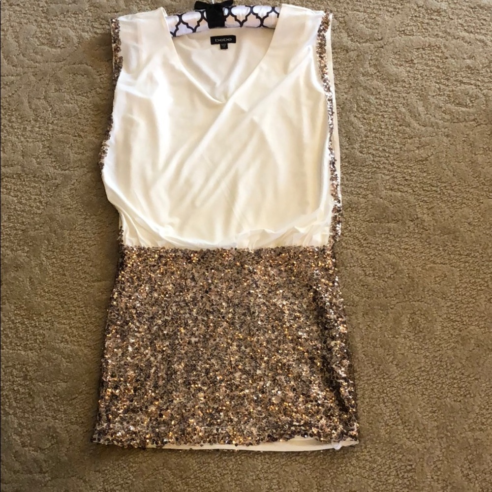 Bebe sequin mini dress - Picture 5 of 8